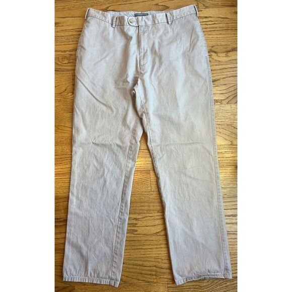 Peter Millar 100% Pima Cotton Twill Golf Khaki Pants Size 38 x 31 - Picture 4 of 16